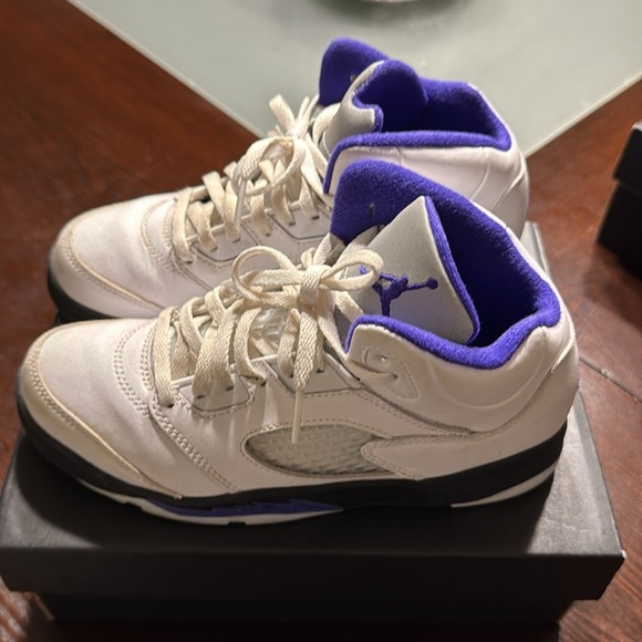 Jordan 5 Retro Grapes (PS) 3Y - Picture 2 of 6